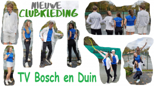 Nieuwe clubkleding TVBD Nieuwe clubkleding TVBD