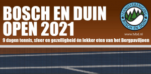Bosch en Duin open 2021